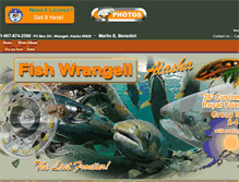 Tablet Screenshot of fishwrangell.com